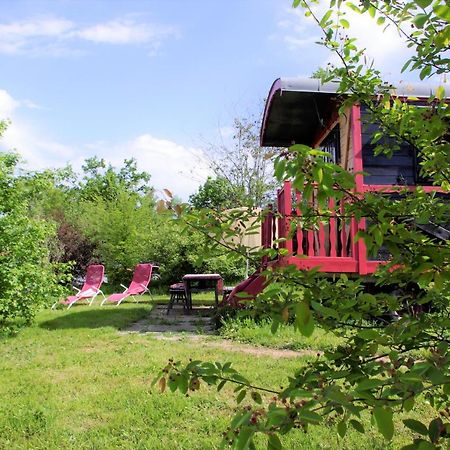 Les Roulottes Et Cabanes Du Livradois Cunlhat Bagian luar foto